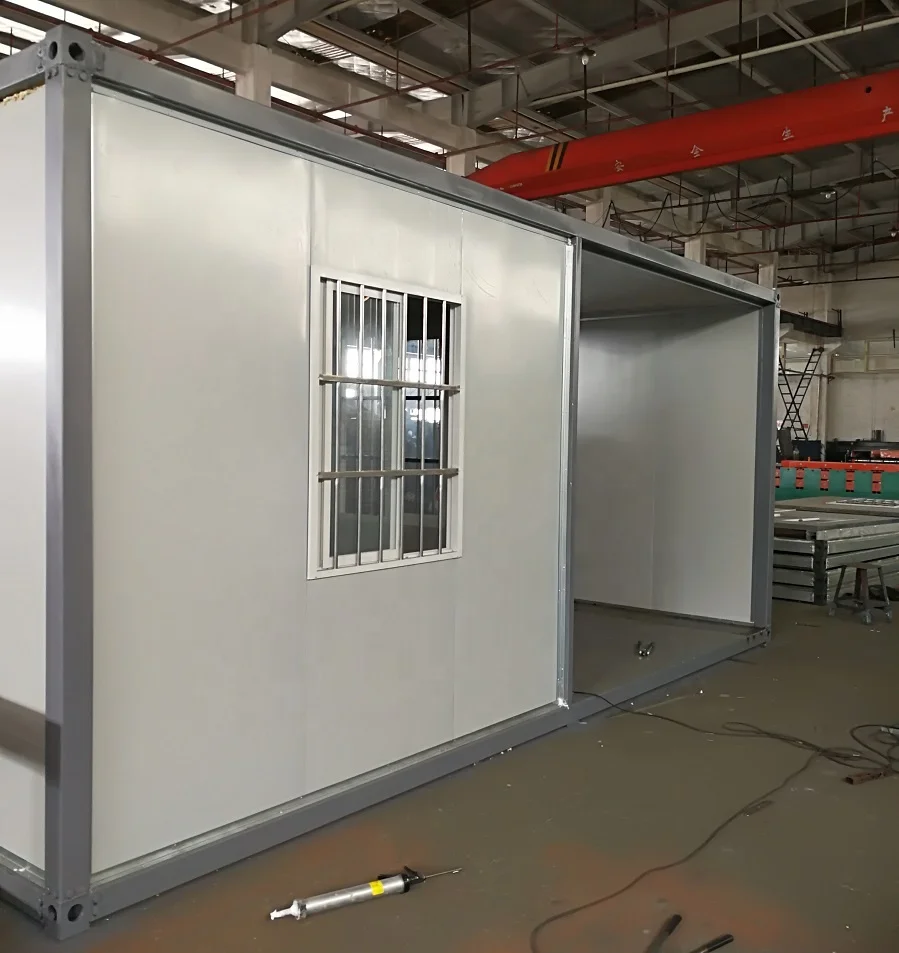 Easy quick assembly outdoor kiosk stands container prefab guard house