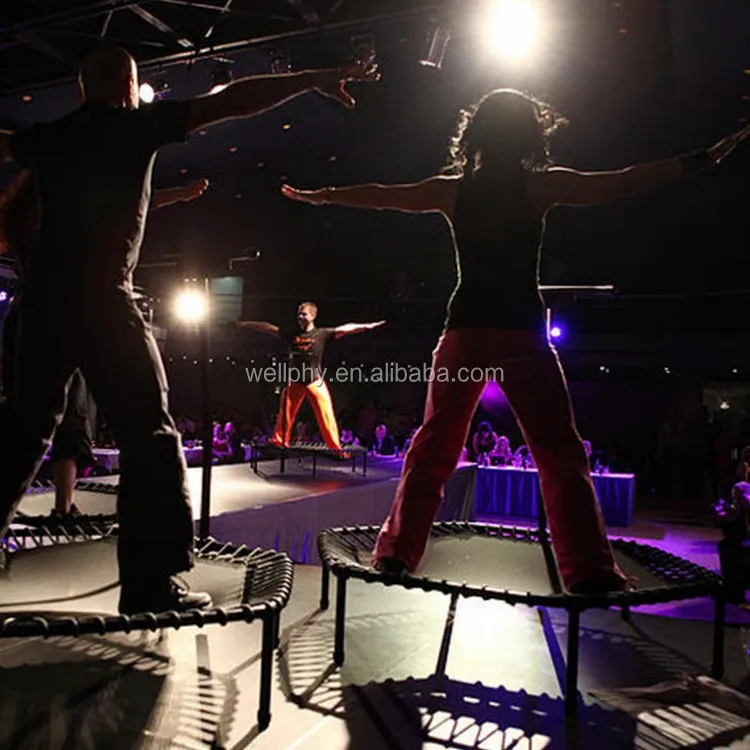 Adult Fitness Commercial Hexagonal trampoline Jump Springfree Trampoline