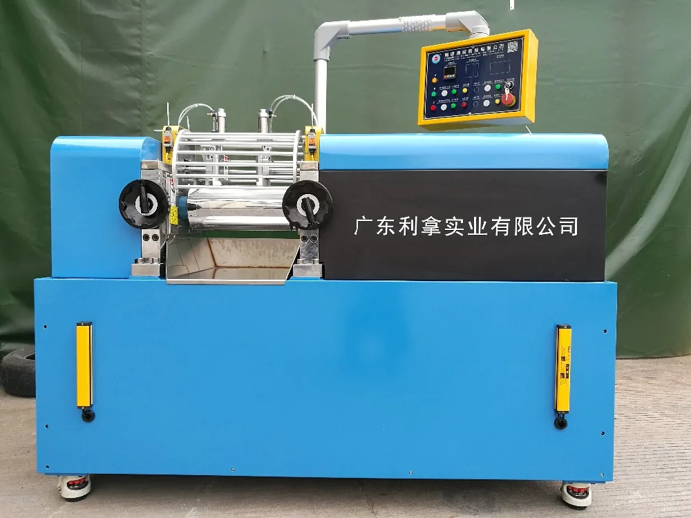 Small Lab Two Roll Mixing Mill for Natural Rubber/Natural Rubber Processing Two Roll Mixing Mill