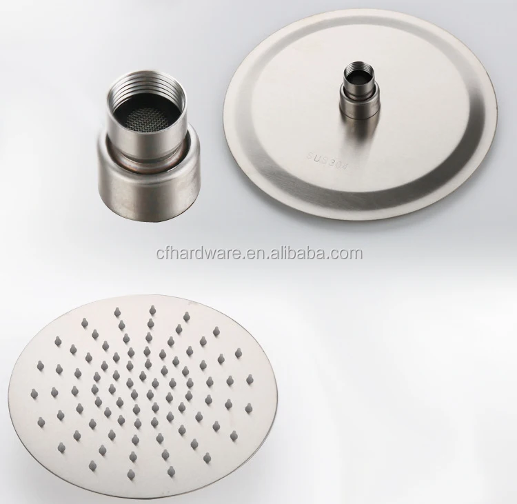 
Cheap Stainless Steel Shower Faucets Sets Complete with Shower Head and Handle Sets Rain Thermostatic Mixer Bathroom Shower 