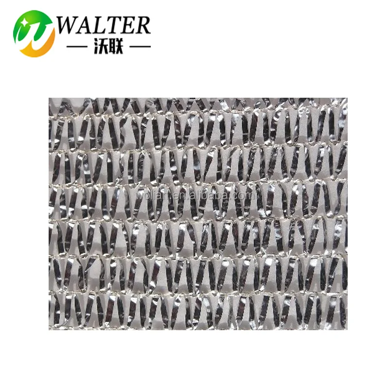 HDPE aluminet/aluminum shade cloth anti sun shade netting manufacturer