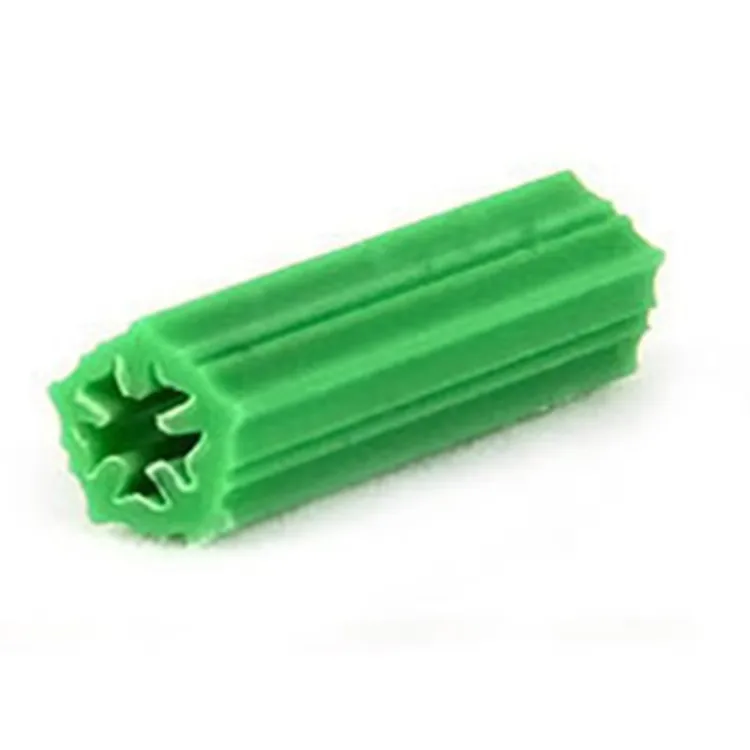 Green Expanding Plastic Anchor Wall Plug