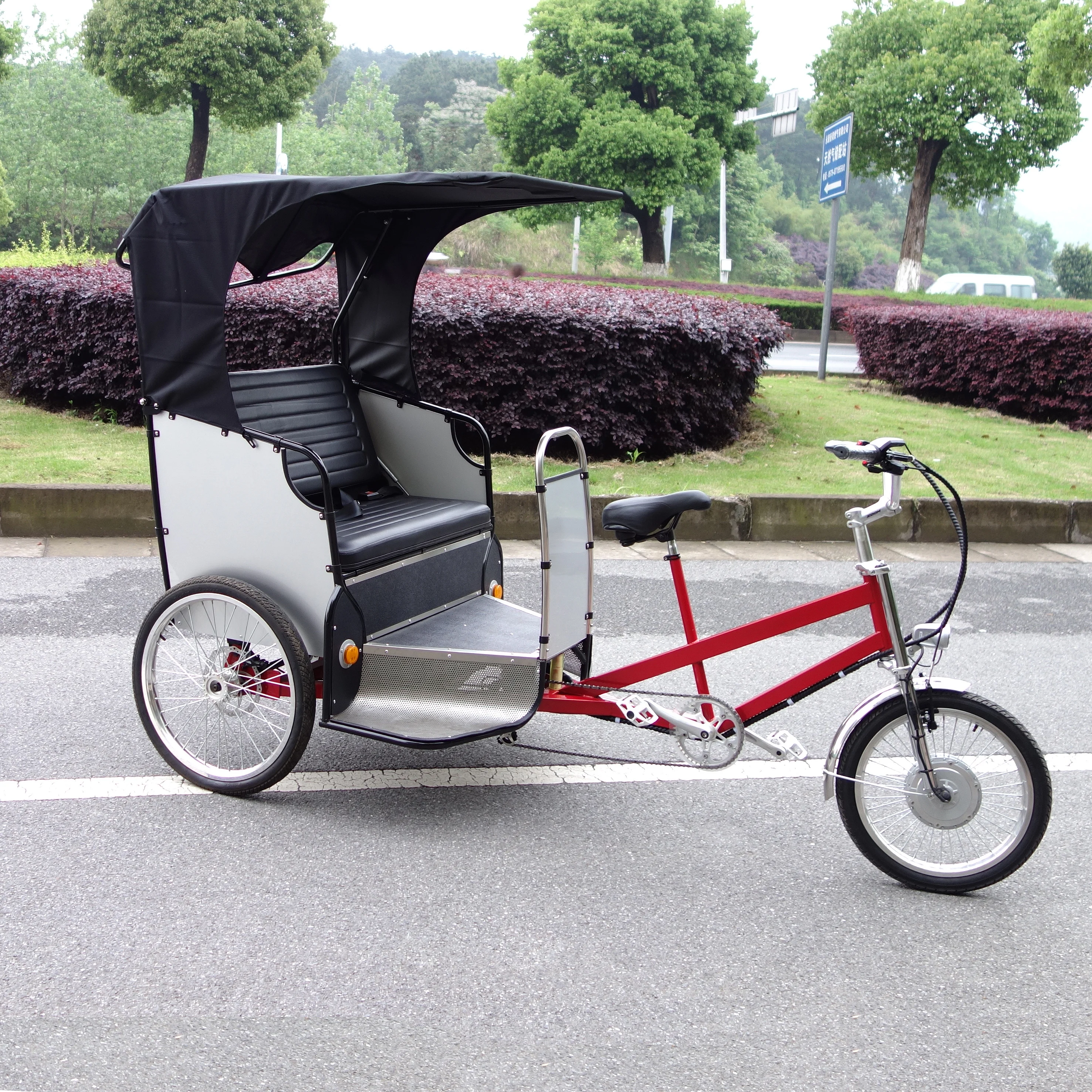 ESTER Classic Electric Passenger Rickshaw 3 Wheel Bicycle,old model front motor