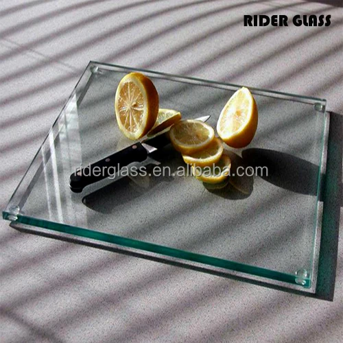 3-19mm Custom Made Tempered Glass Cutting Boards