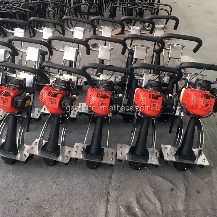 Powerful 5500vpm vibrating frequency concrete screed