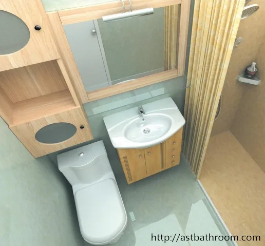 Low price sanitary fittings hot sell modular bathroom furniture