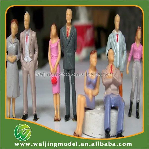 2016 hotsale 76mm 1/25 plastic scale model human figure