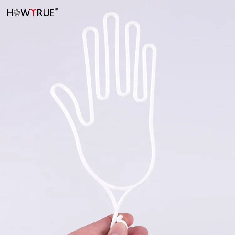 HOW TRUE Reusable Durable Golf Glove Stretcher Outdoor Sport Golf Glove Hanger Dkyer Hanger With Logo Space And Key Holder