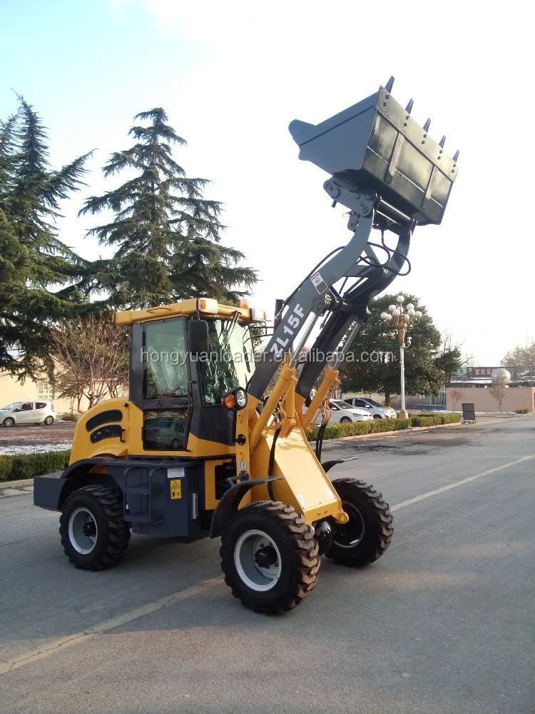 HONGYUAN Brand ZL15F Wheel Loader with CE
