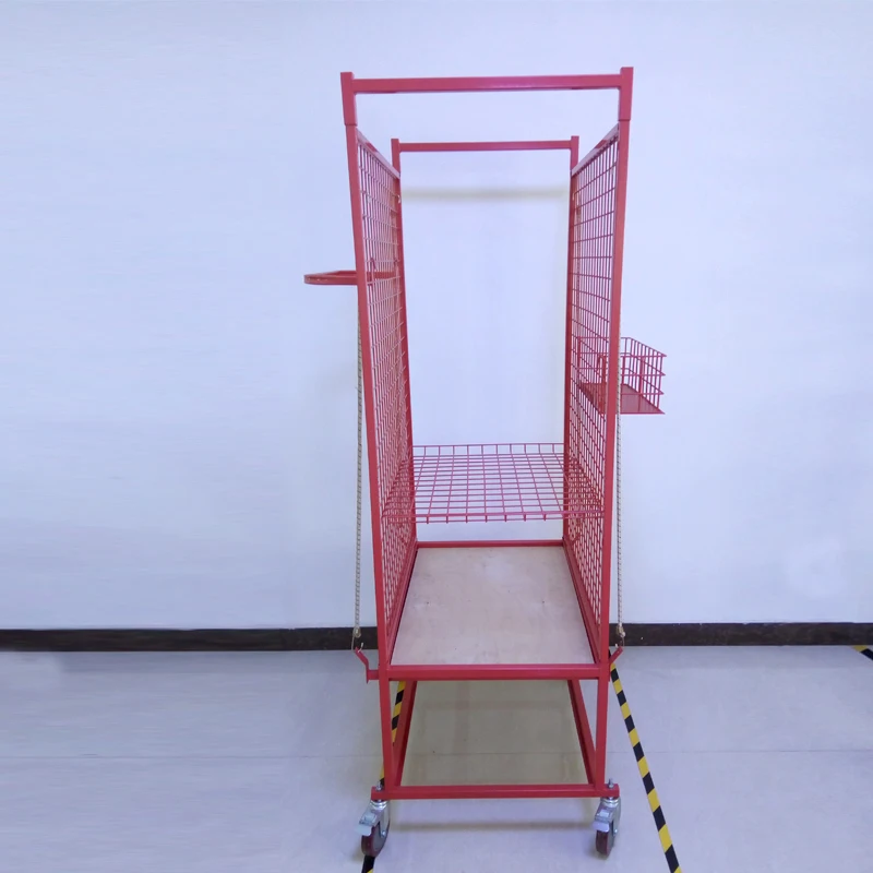 Металлическая тележка с порошковым покрытием