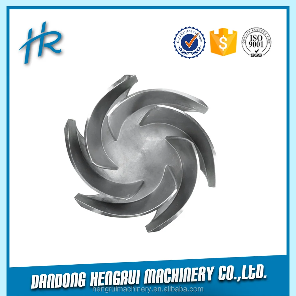 Алюминиевый водяной насос запчасти крыльчатку водяного насоса