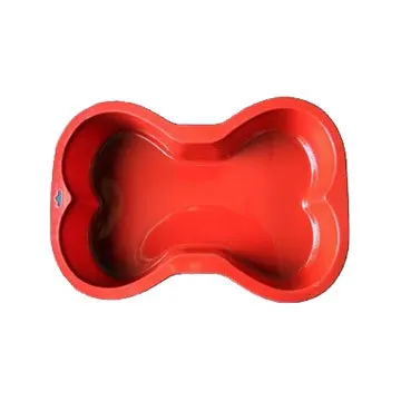 Silicone Large Dog Bone Shape Cake Pan