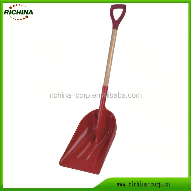 Long Steel Handle Garden Grain and Snow Scoop Shovel with PP or ABS Material Head