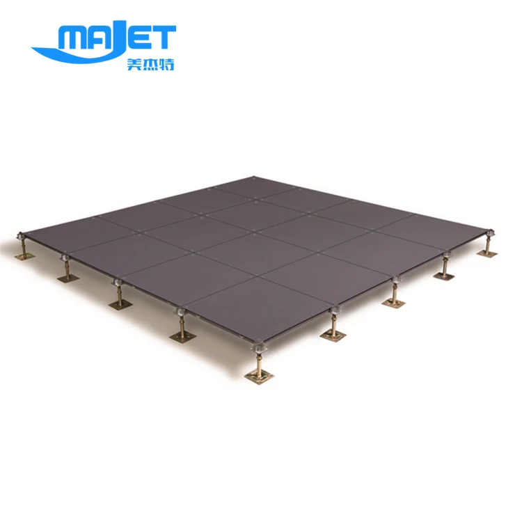 600x600mm Hpl / Pvc Finish Computer Room Raised Access Flooring / Adjustable Pedestals