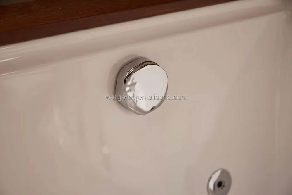 Uk CE approved big whirlpool massage bathtub balneo with jets