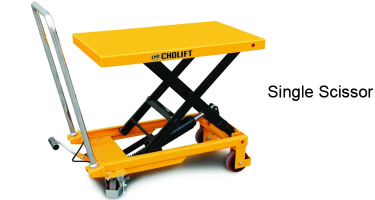 
150/300/500/1000/1500kg hydraulic scissor lift table for sale 