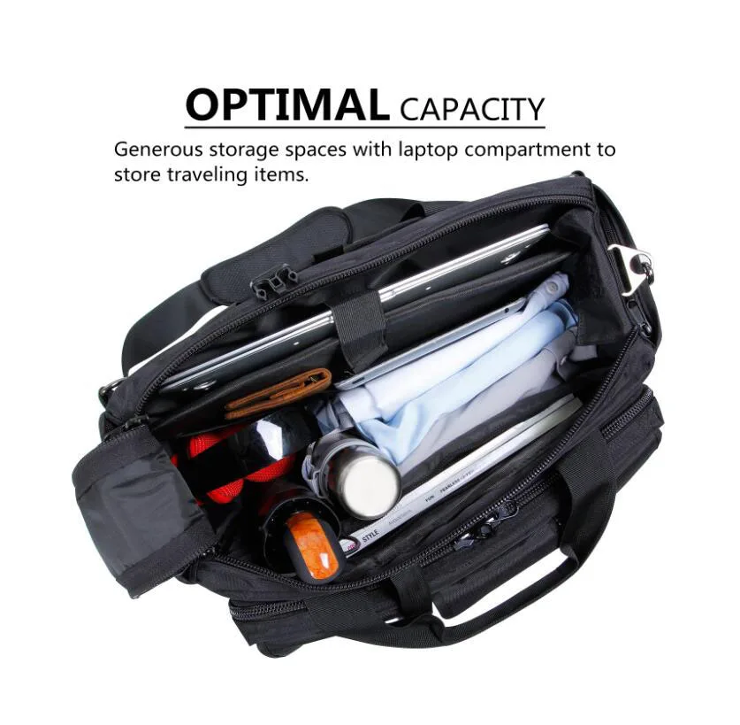 Сумка-мессенджер Мужская для ноутбука 17 дюймов, Многофункциональный тактический портфель, Сумочка на плечо для компьютера