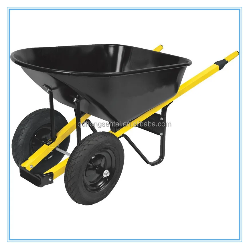 Производство металлических и пластиковых 2 двухколесных сверхпрочных тачки