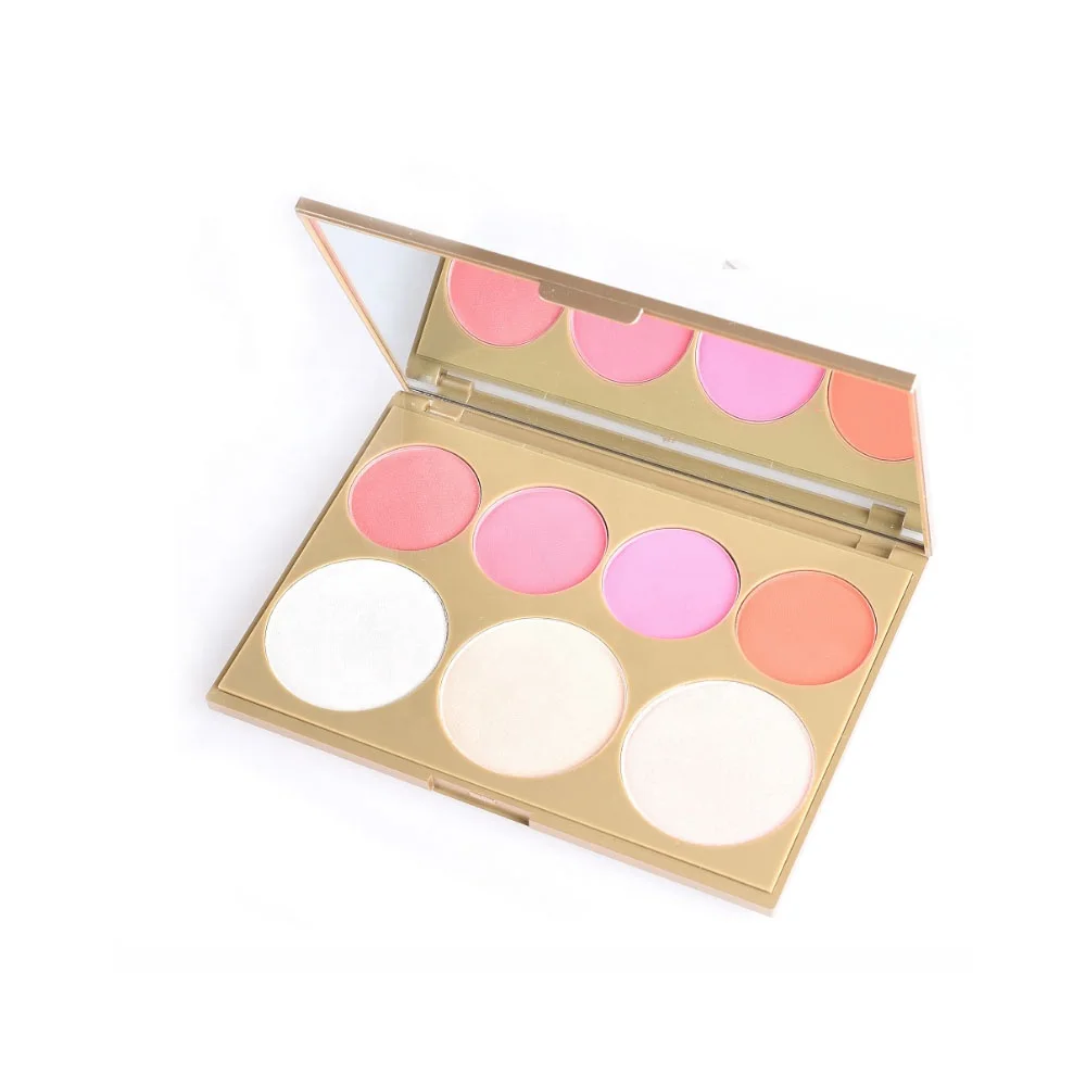 PARTYQUEEN Blush&Highlight Bronzer  Blush Palette for makeup