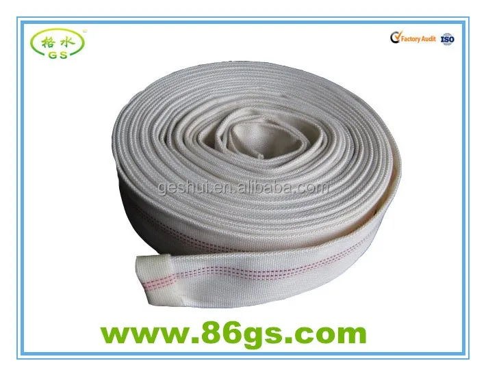 PU lined fire hose flexible and use fire hose