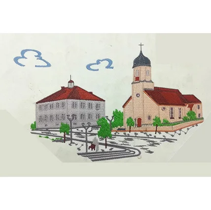 Applique Designs Flower Reversible Sequin Embroidered Patches Cactus Shape Design Custom Adhesive Embroidery Patch For Gift