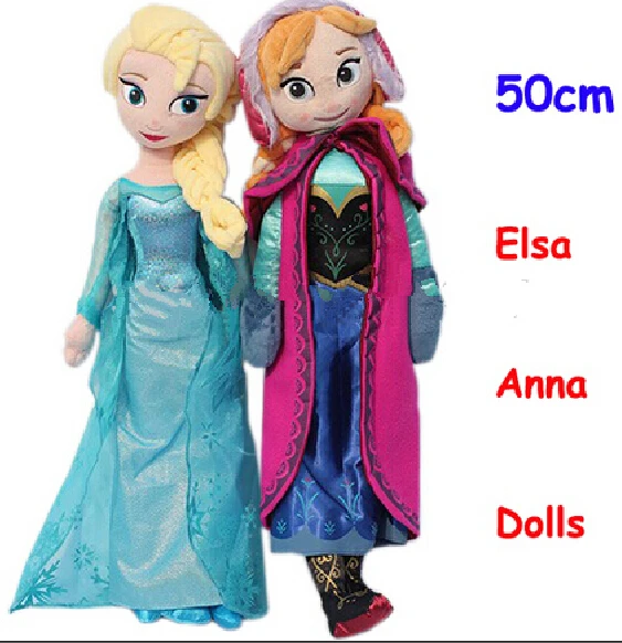 anna and elsa stuffed animals