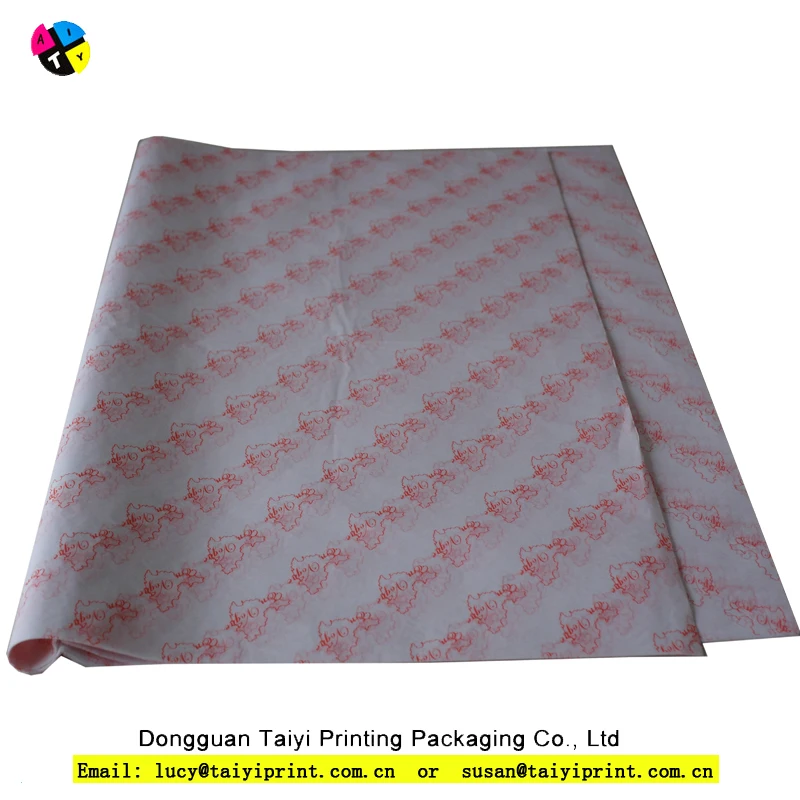 
Hot Sale Professional customized various color gift wrapping 17gsm tissue Paper thin 50*70cm with company logo 