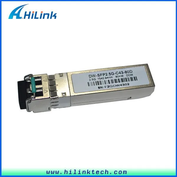 высокая стабильность 80km dwdm sfp 15xx. Xxnm