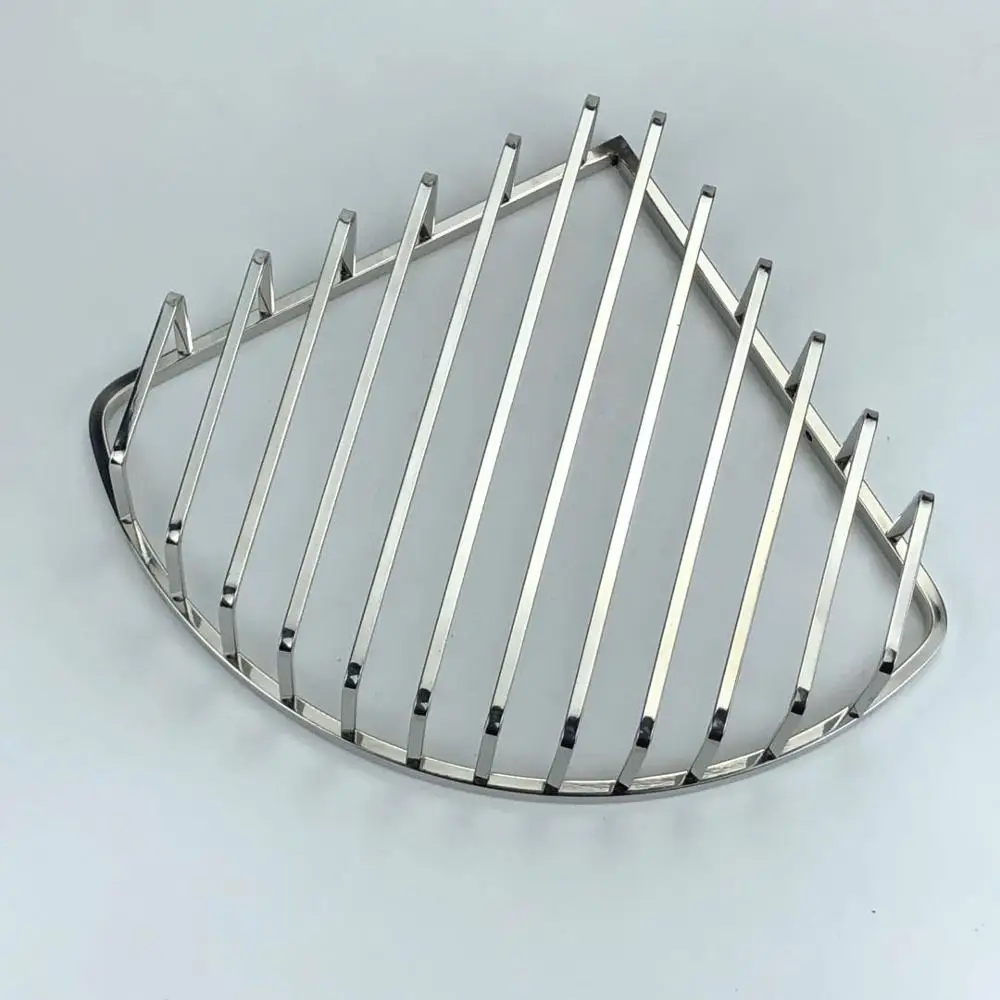 304 stainless steel wire toilet shelf organizer wall shelves for bathroom