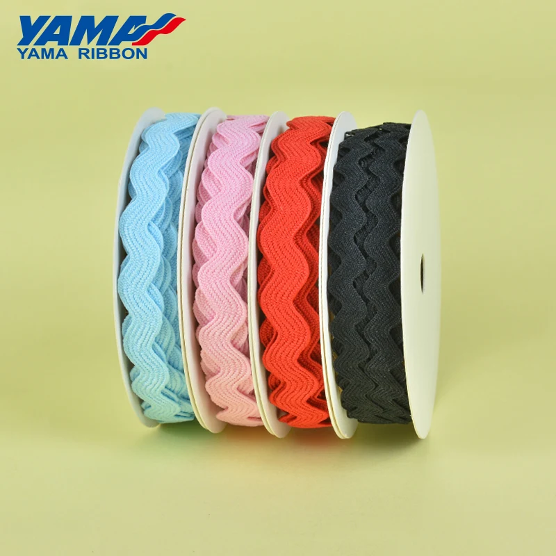 YAMA 6 mm 2 yard polyester and nylon double faces set diy ribbon mixed for gift