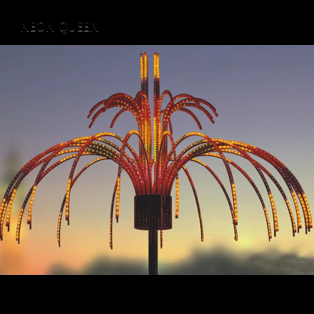 
Outdoor christmas decoration full color firework light 220V IP65 led firework lights supplier 