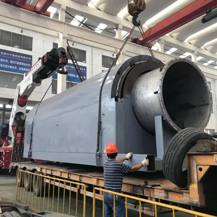 Высокотемпературная сушилка для печи с вращением на 600 градусов для сушки химического порошка в нефтеперерабатывающей промышленности