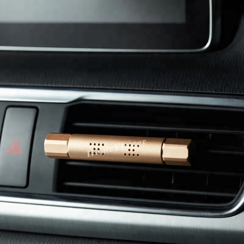 Hot Sale Aromatherapy Aluminium Alloy  Car Vent Clip Diffuser