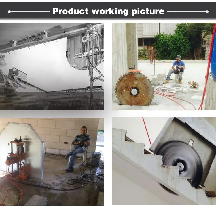 CAYKEN 420 мм машина для резки бетона для стен, бетона с круглой пилой