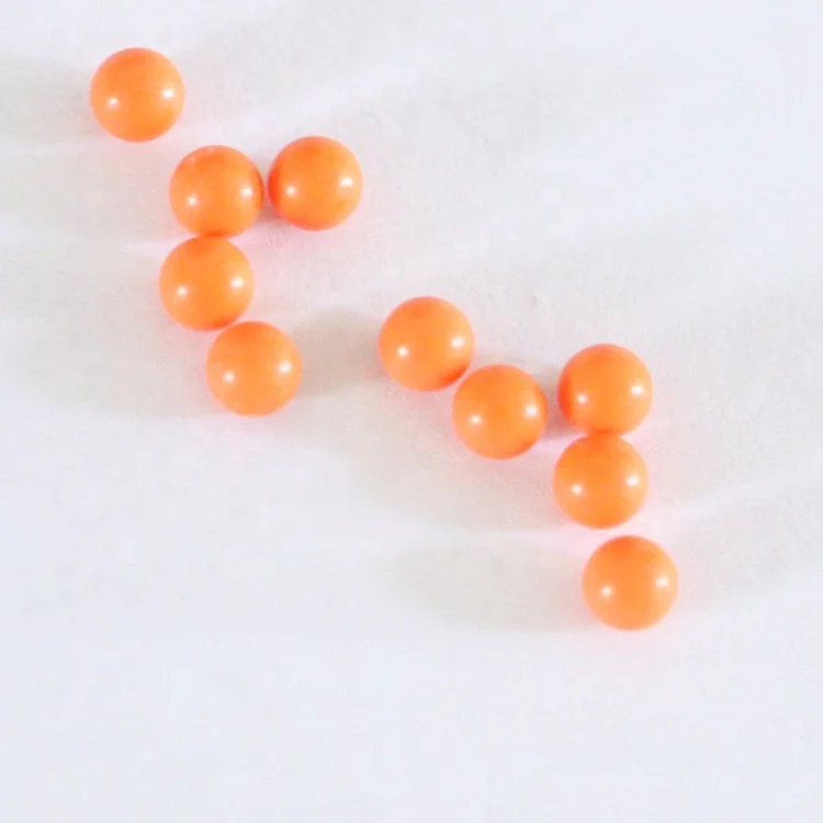 Yellow 2mm 11mm 11.25mm pom plastic ball