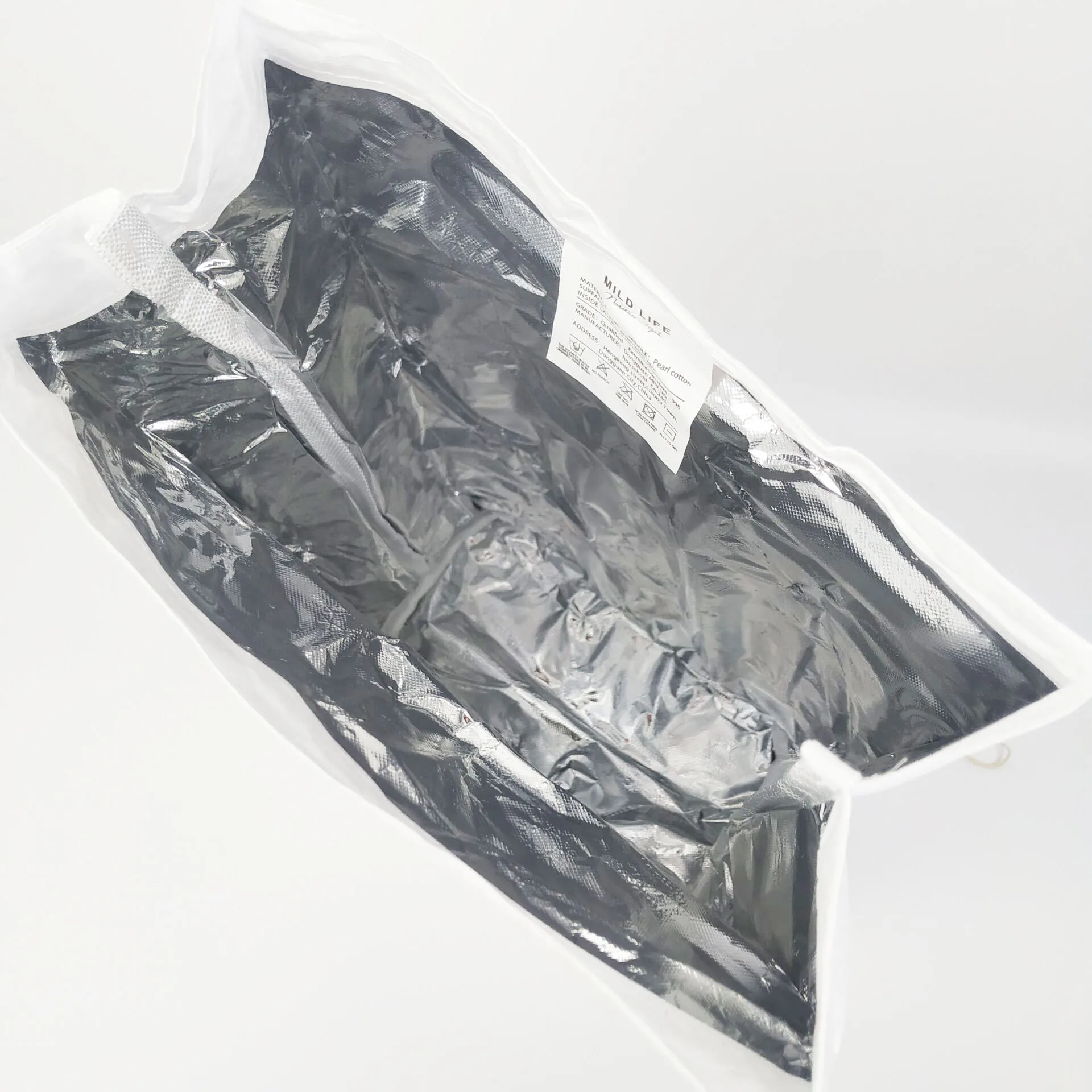 New design custom insulated kraft paper waterproof tyvek paper insulated cooler bag