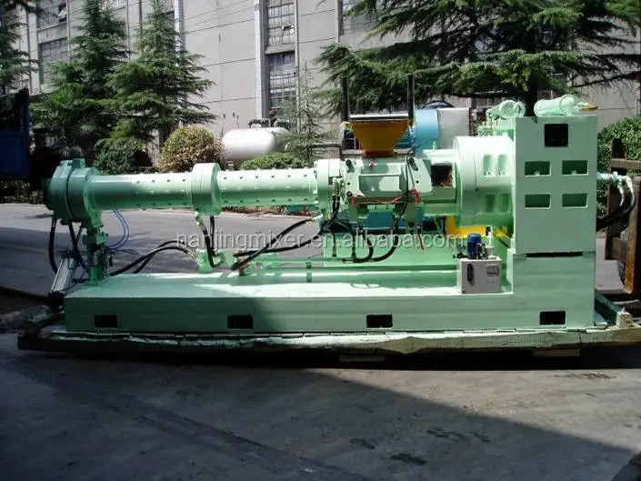 
Cold feed rubber extruder with microwave curing oven Rubber Extruder