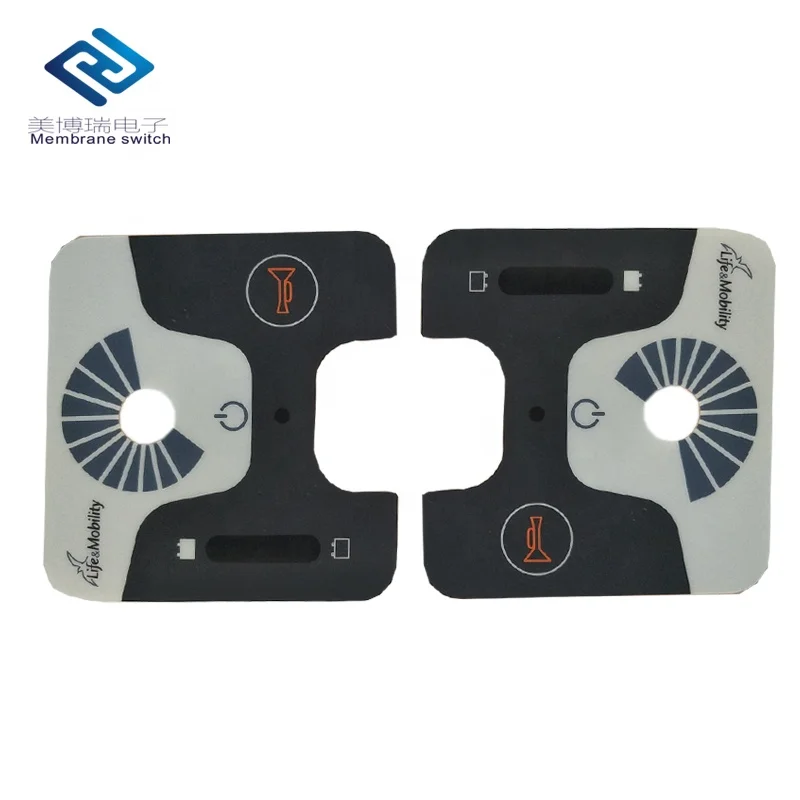 Индивидуальные поликарбонатные наклейки для передних устройств мембранная панель с ярлыком