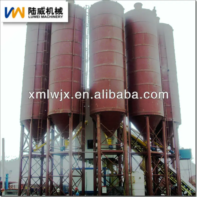 cement packaging line with 1000 ton silo assembly