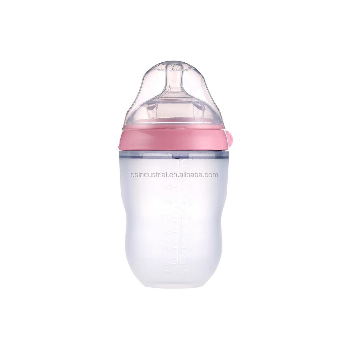 2022 baby supplies Wholesale food grade silicone baby feeding milk bottle for bebe feeding