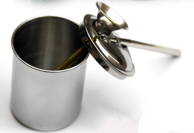 Bergino 300ML Glazing Pot Stainless Steel Paint Glazes Spray Painting Sprayer Metal Atomizer Painting Tools