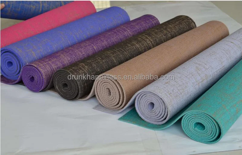 Hemp Jute Yoga Mats Custom Manufacturer China