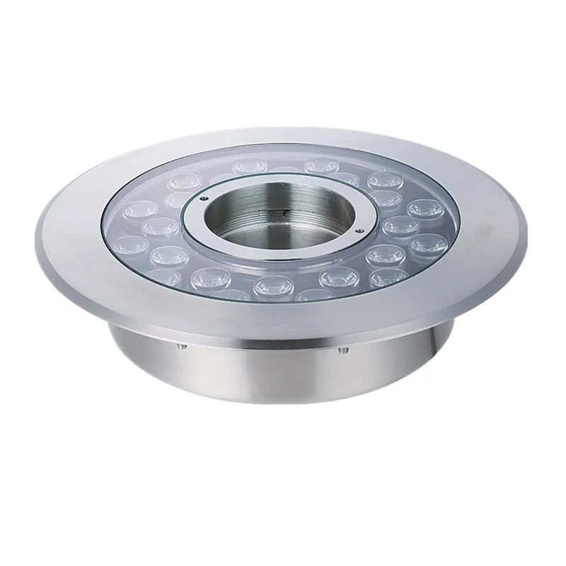 Artificial waterfalls commercial dmx control 9w 12 volt submersible led fountain lights