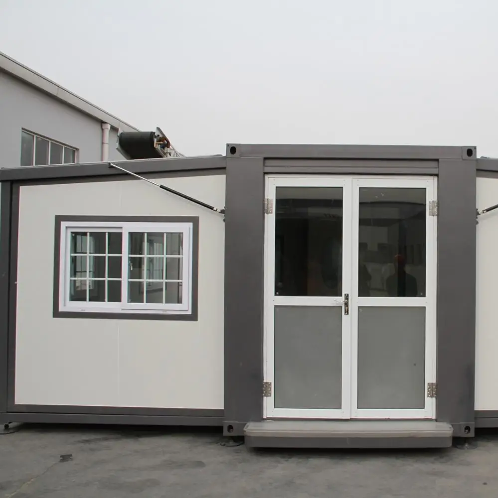 Hot sale public use  20ft x 20ft portable house foldable container home