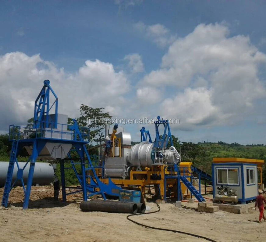 Automatic QLB20 Mobile Asphalt Mixing plant concrete asphalt batching machine