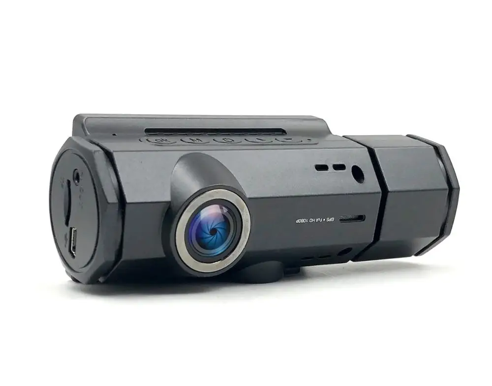 Dual Camera 1080P Fhd Split Screen Display Car Dvr Dash Cam With Motion