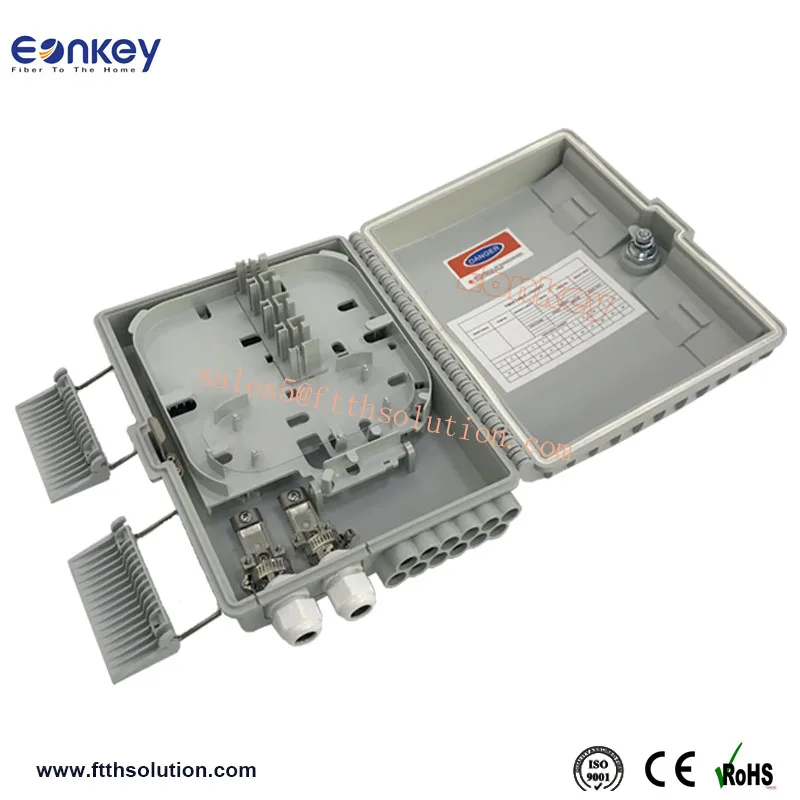 Eonkey 250*190*72mm 12 cores odp with price fiber optic distribution pigtail cable terminal box