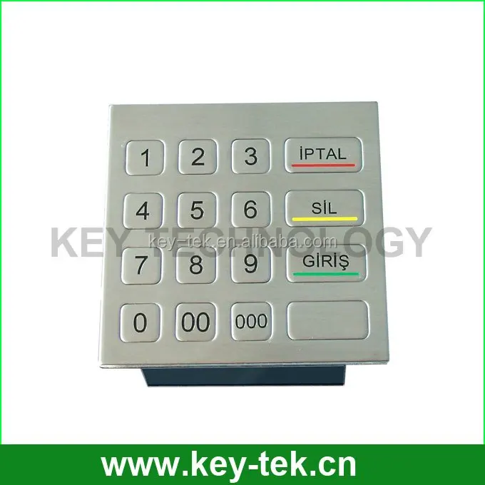 Верхней панели монтажа промышленного цифровая клавиатура