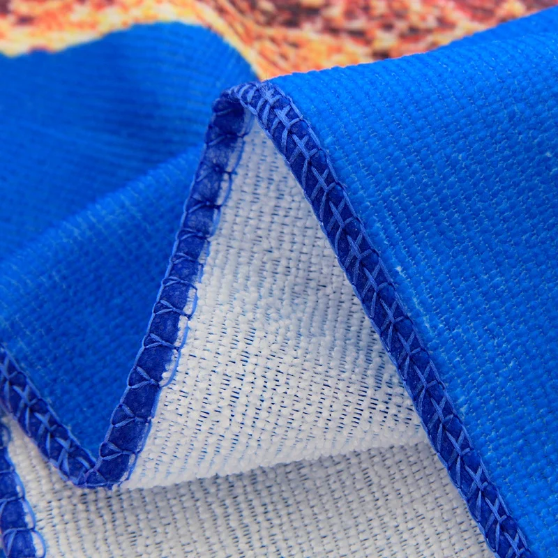 Custom microfiber sublimation printed thermal transfer towel