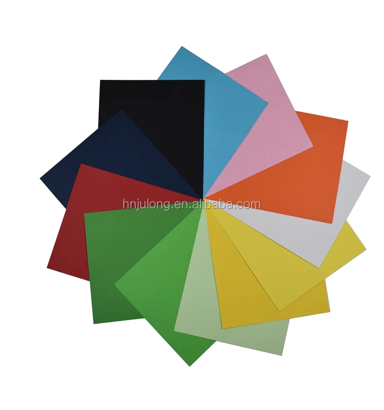 
250g China wholesale color cardboard paper manila paper for greeting card/binding cover/file folder 